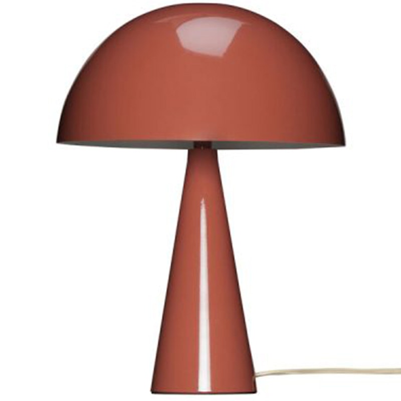 Mush Mini Tischlampe, Maroon/Sandfarben