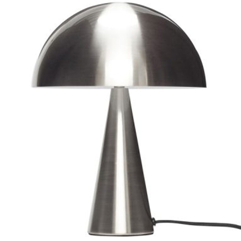 Mush Mini Tischlampe, Nickel