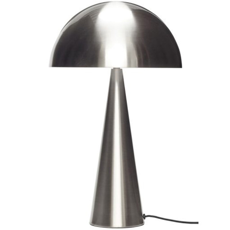 Mush Tall Tischlampe, Nickel