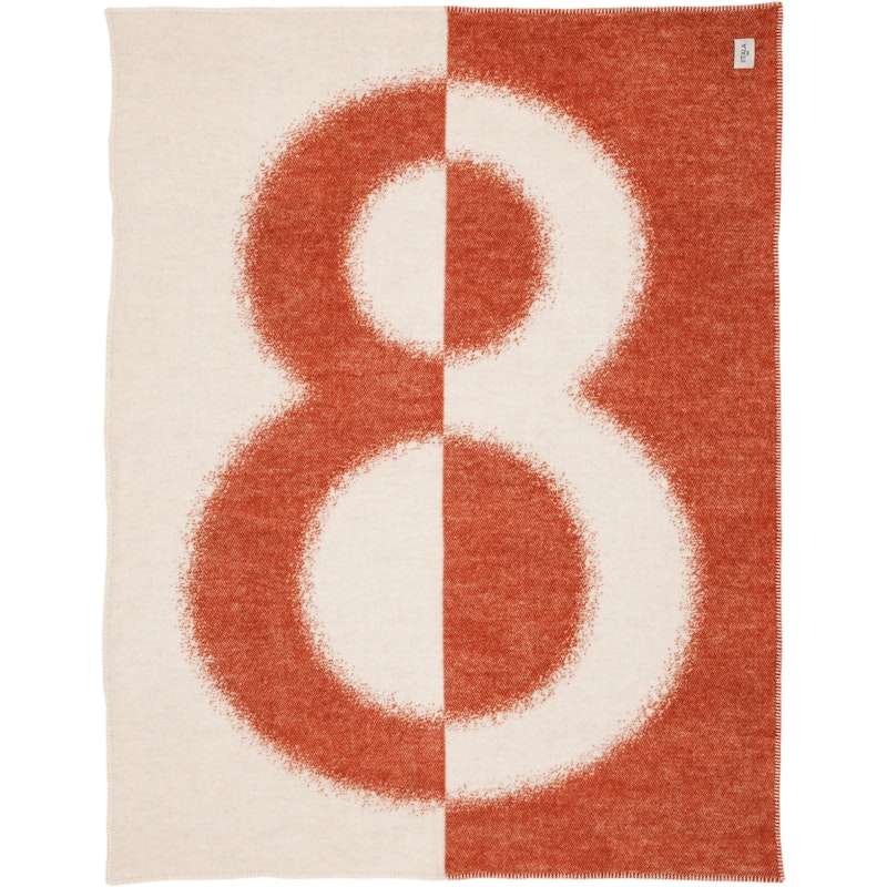 8 Decke 130x180 cm, Terracotta