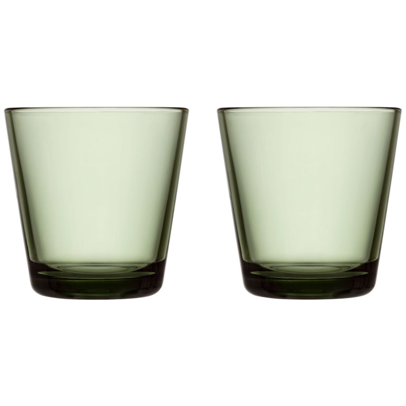 Kartio Glass 21 cl 2-pack, Pine Green