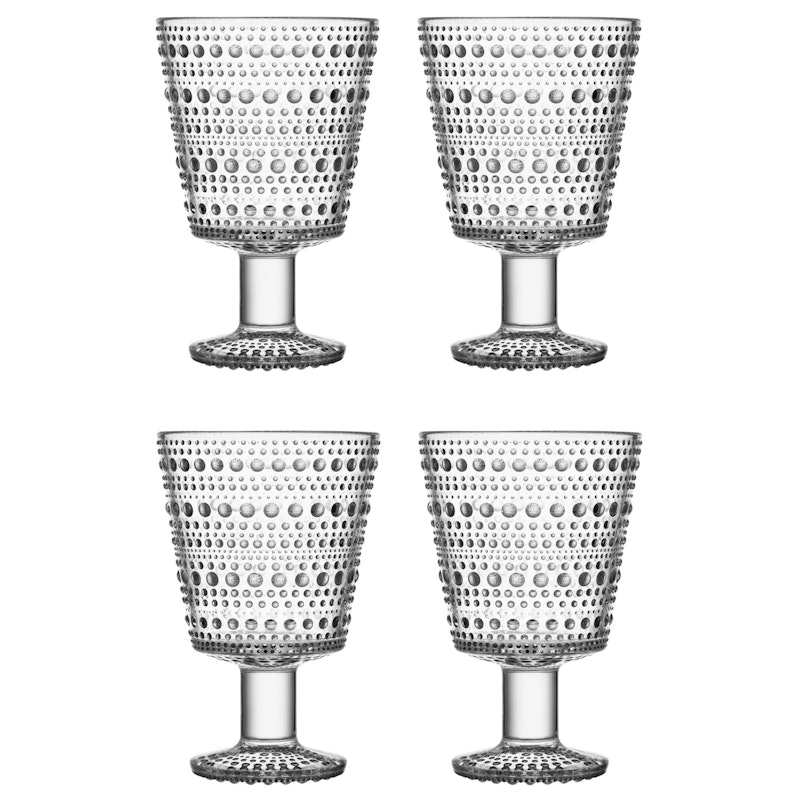 Kastehelmi Trinkglas 26 cl 4-er Set