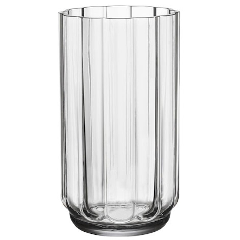 Play Vase 180 mm, Transparent