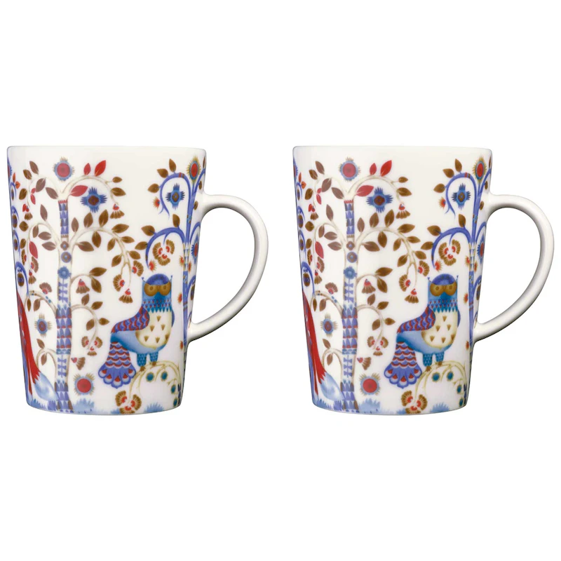 Taika Tasse 40 cl, 2 Stk./ Weiß