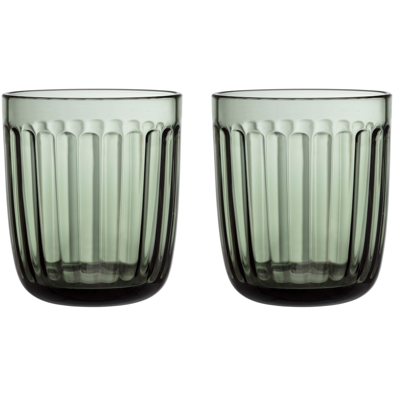 Raami Trinkglas, Pine Green 26 cl 2-er Set