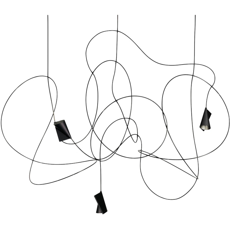 Signature 3 Hängelampe, Schwarz
