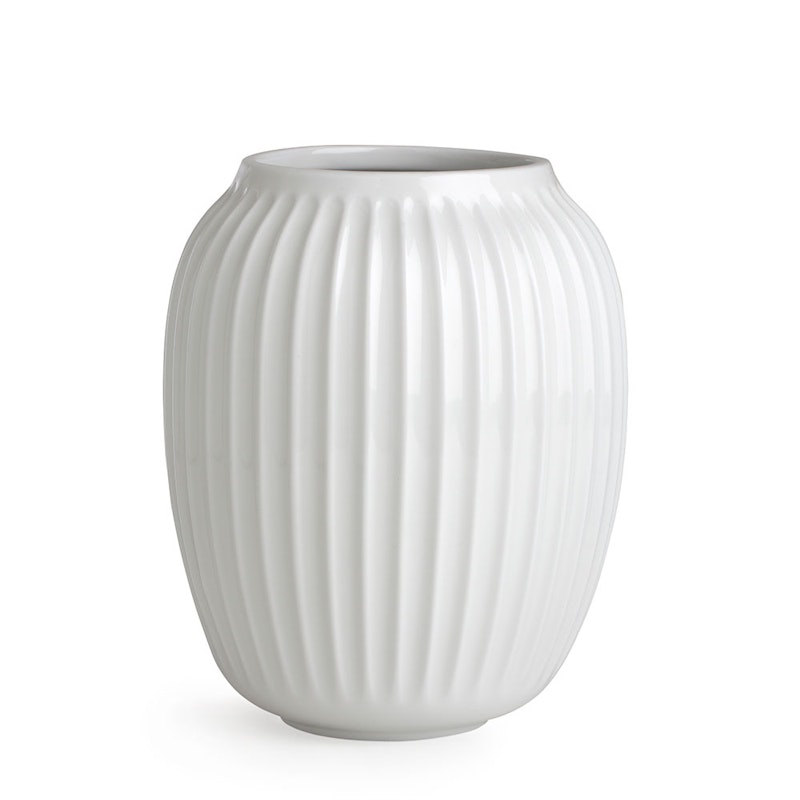 Hammershøi Vase, Medium/ Weiß