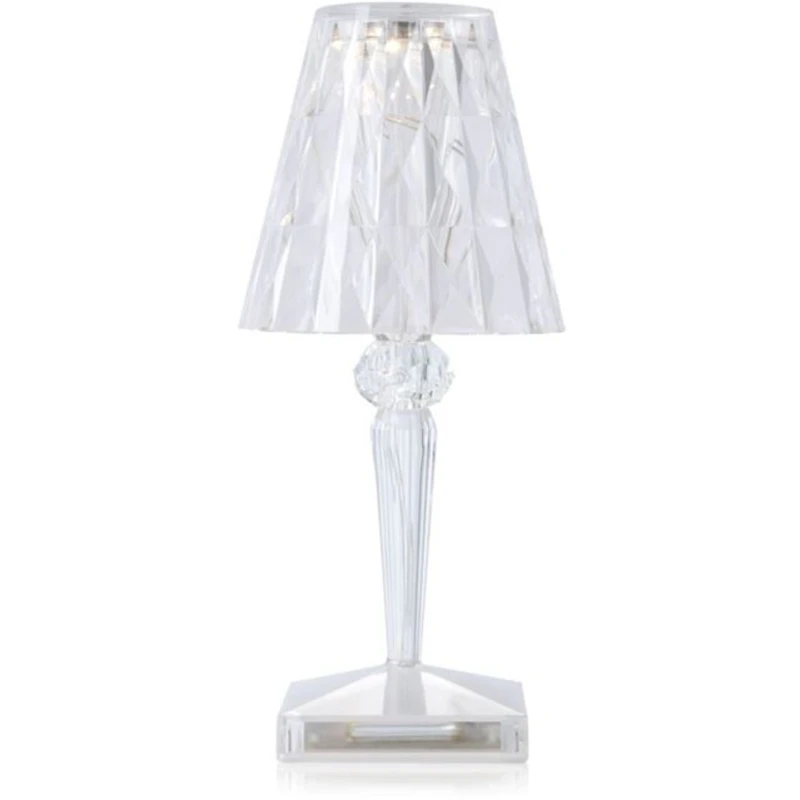 Battery Tischlampe Tragbar, Transparent