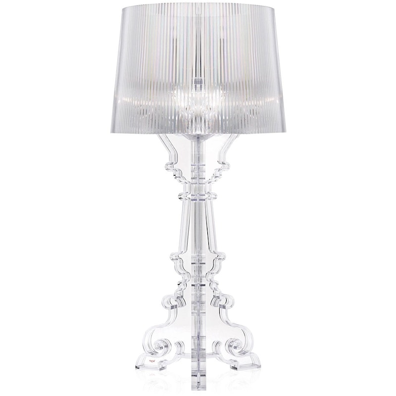 Bourgie Tischlampe, Transparent