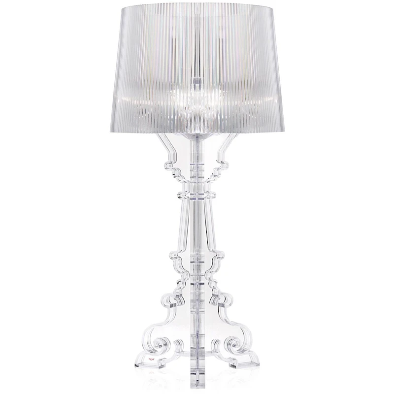 Bourgie Tischlampe, Transparent