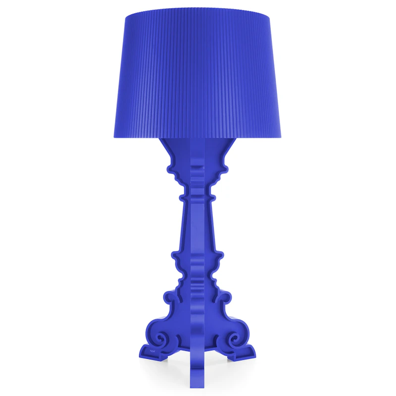 Bourgie Tischlampe, Matt Blau