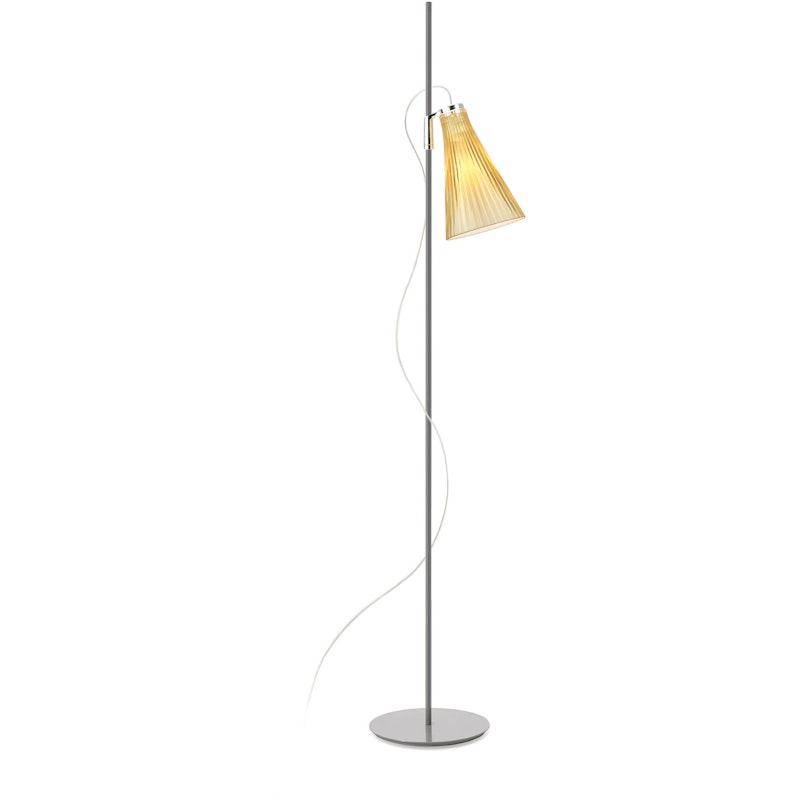 K-Lux Stehlampe, Grau / Straw Yellow