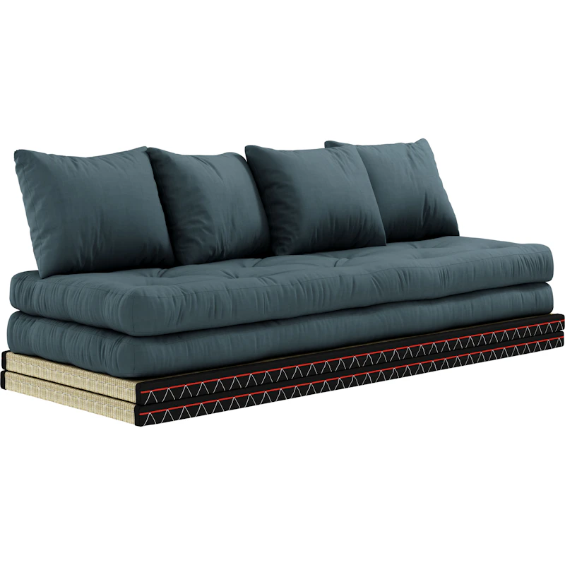 Chico Sofa Mit Matratze 80x200 cm, Petrolblau