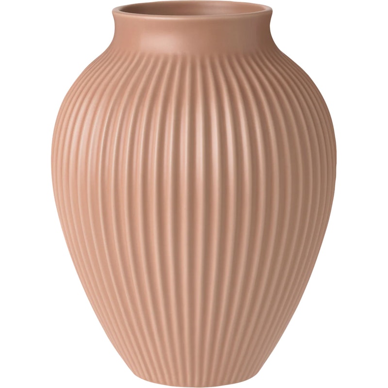 Vase Profiliert 27 cm, Dusty Rose
