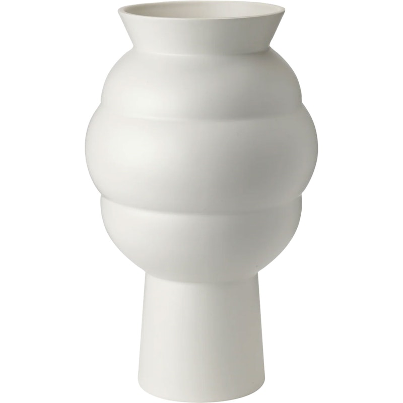 Tortus Archie No4 Vase 37 cm, Weiß