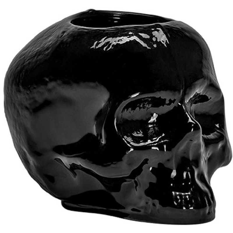 Still Life Skull Laterne, Schwarz