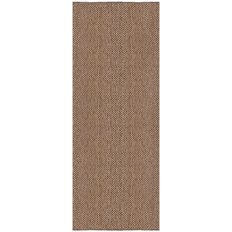 Basket Weave Sisalteppich 75x240 cm, Braun