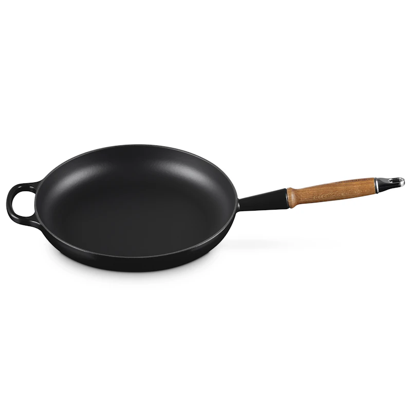Signature Bratpfanne Mit Holzgriff 28 cm, Black