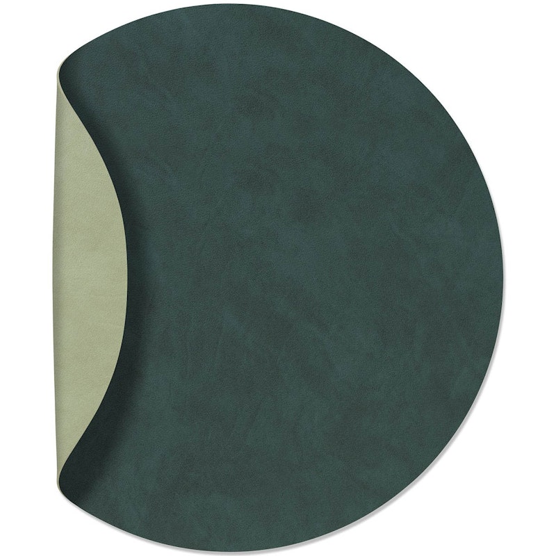 Circle XL Double Platzset 1-er Set, Dark Green/olive Green