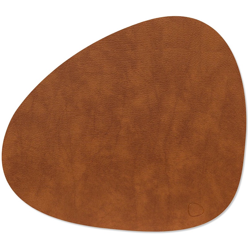 Curve Bull Tischset L, 37x44 cm/ Cognac