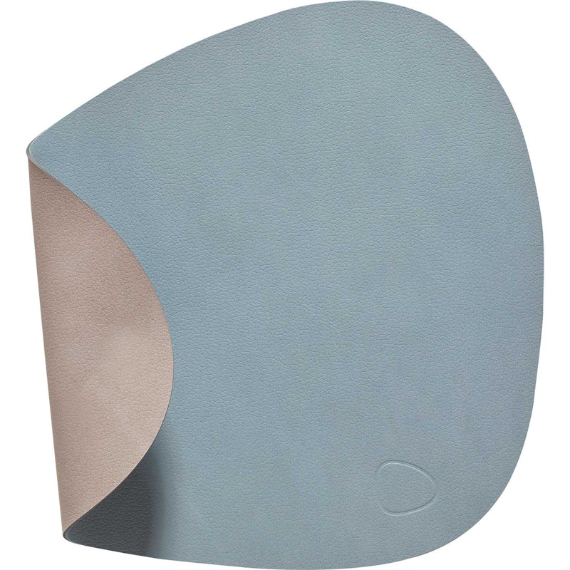 Curve L Wendbares Platzset 37x44 cm, Hellblau/Hellgrau