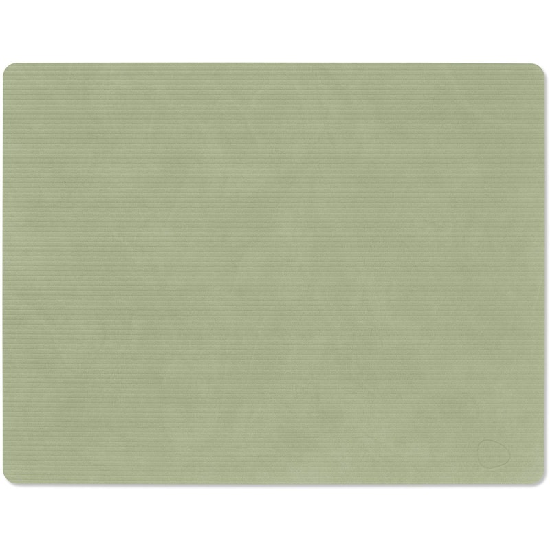Square L Corduroy Tischset, Olivgrün