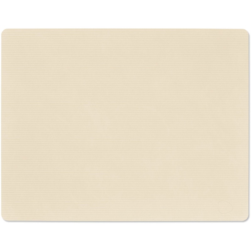 Square L Corduroy Tischset, Vanilla
