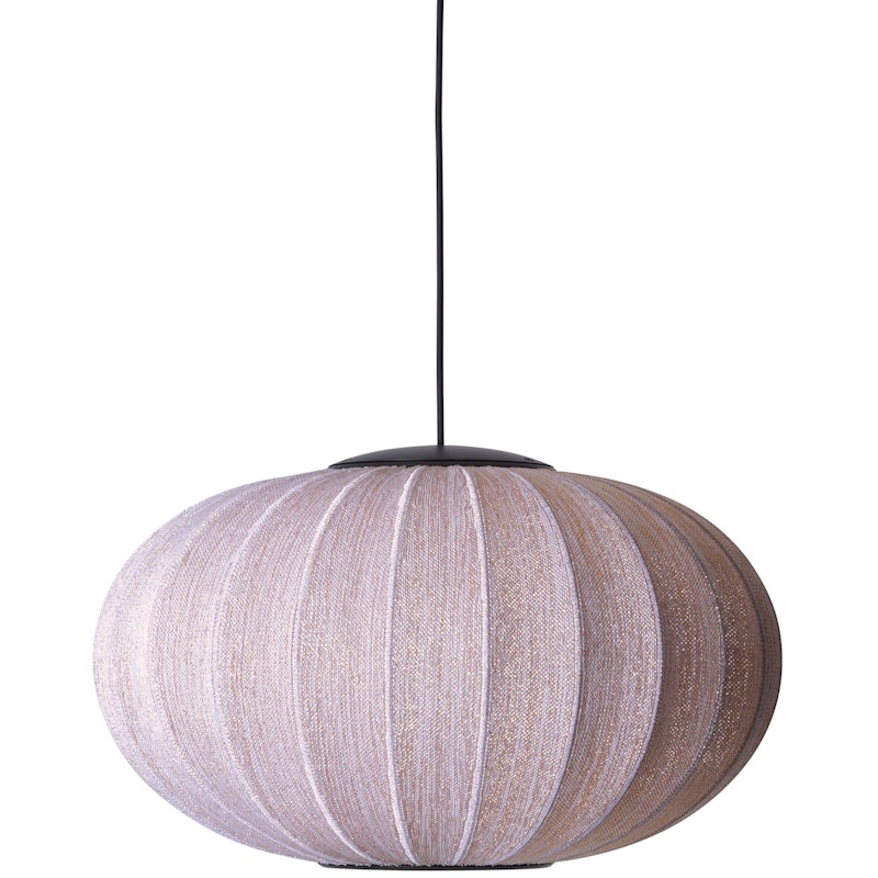 Knit-Wit Hängelampe Oval 57 cm Anniversary Glitter, Gold