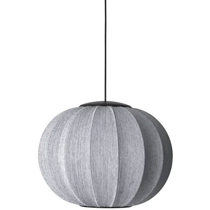 Knit-Wit Hängelampe 45 cm Anniversary Glitter, Silber