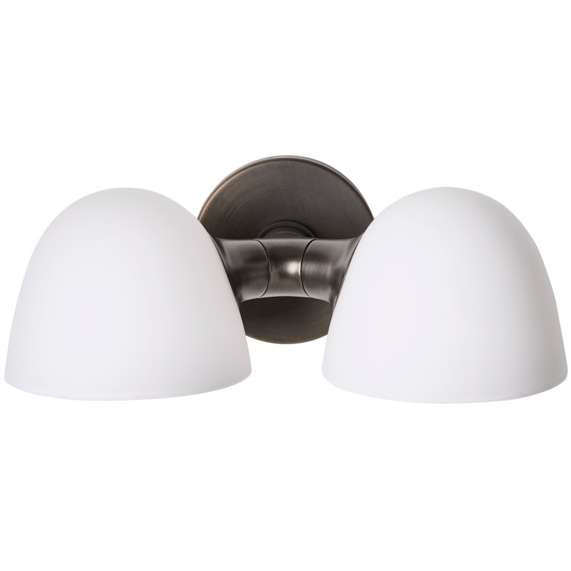 Fuse Wandleuchte Doppelt, Opalglas