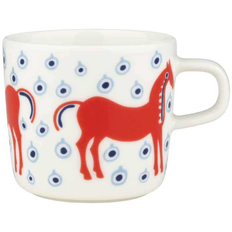 Musta Tamma Tasse 20 cl, Blau / Orange Red