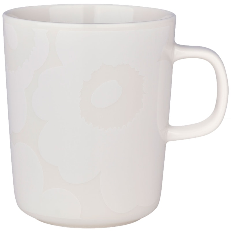 Oiva/Unikko Tasse 25 cl, Weiß