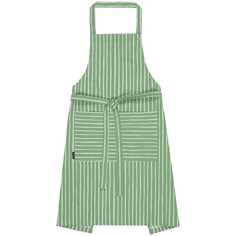 Piccolo Kitchen Schürze, Light Grey / Spring Green