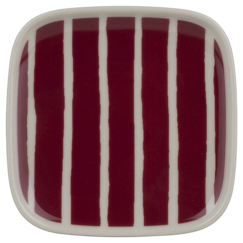 Piccolo Teller 10x10 cm, Burgundy
