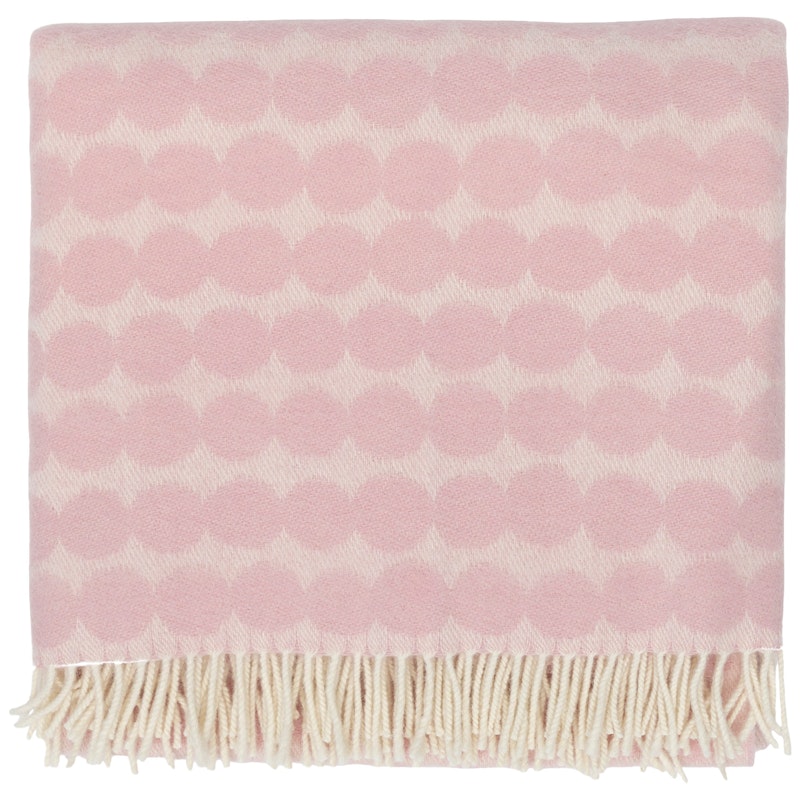 Räsymatto Wolldecke 130x170 cm, Rosa