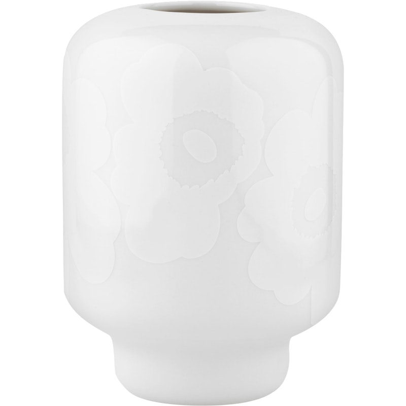 Unikko Ceramic Vase, Weiß