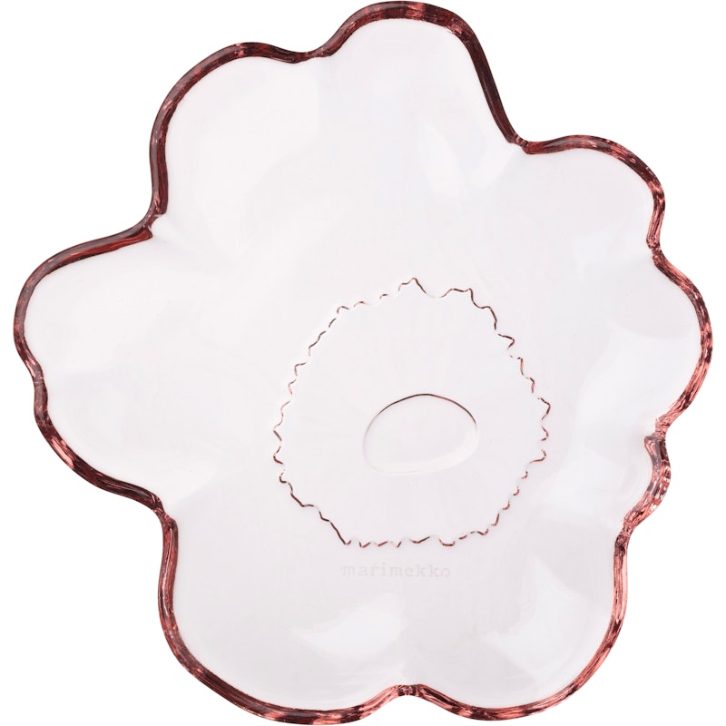 Unikko Shape Teller 20 cm, Rosa