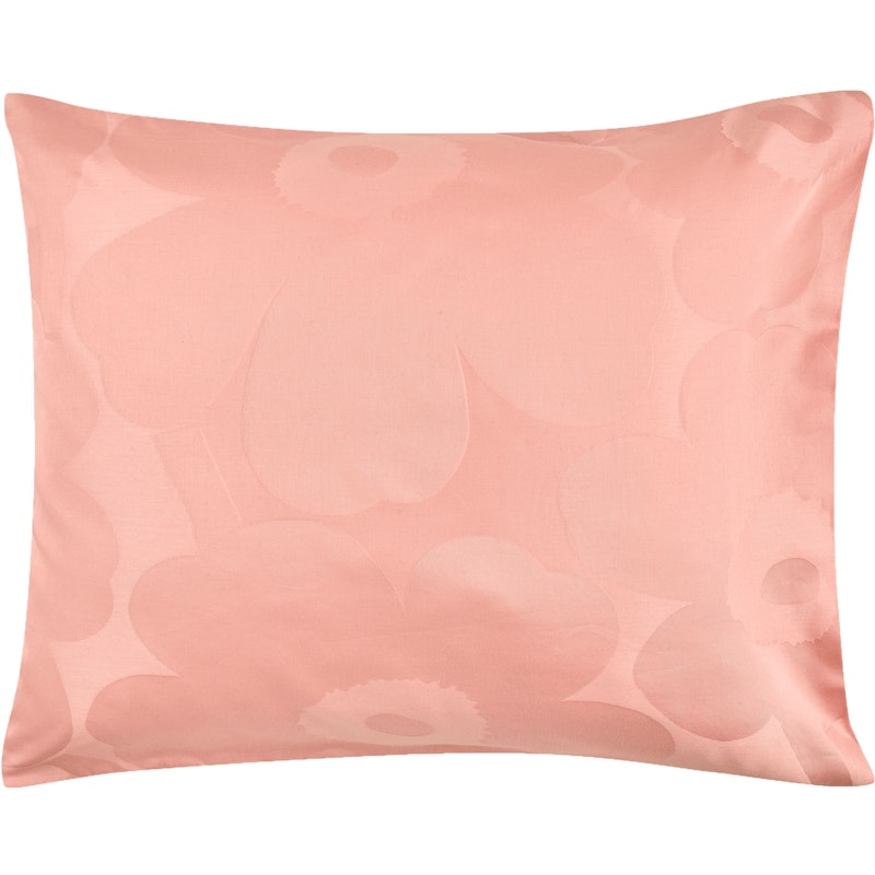 Unikko Jacquard Kissenbezug 50x60 cm, Powder Pink