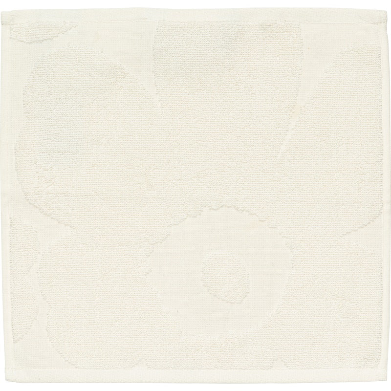 Unikko Solid Mini Towel Ivory, 32x32 cm