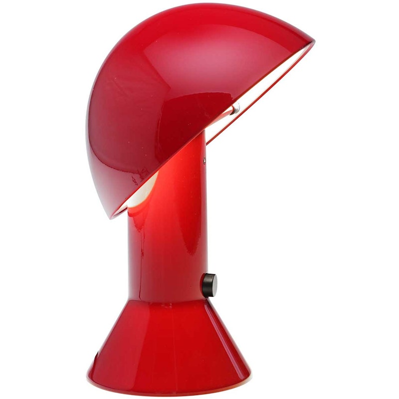 Elmetto Tischlampe, Ruby Red
