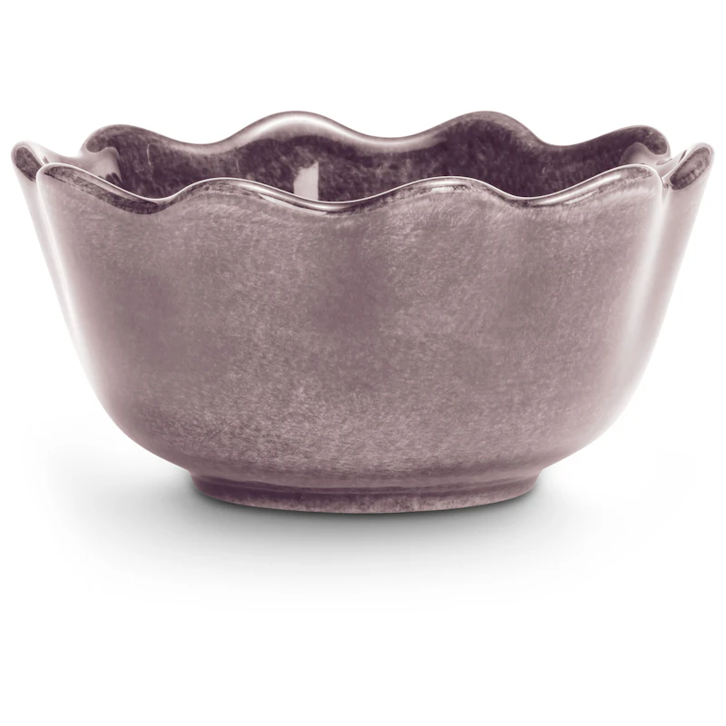 Oyster Schüssel 13 cm, Pflaume