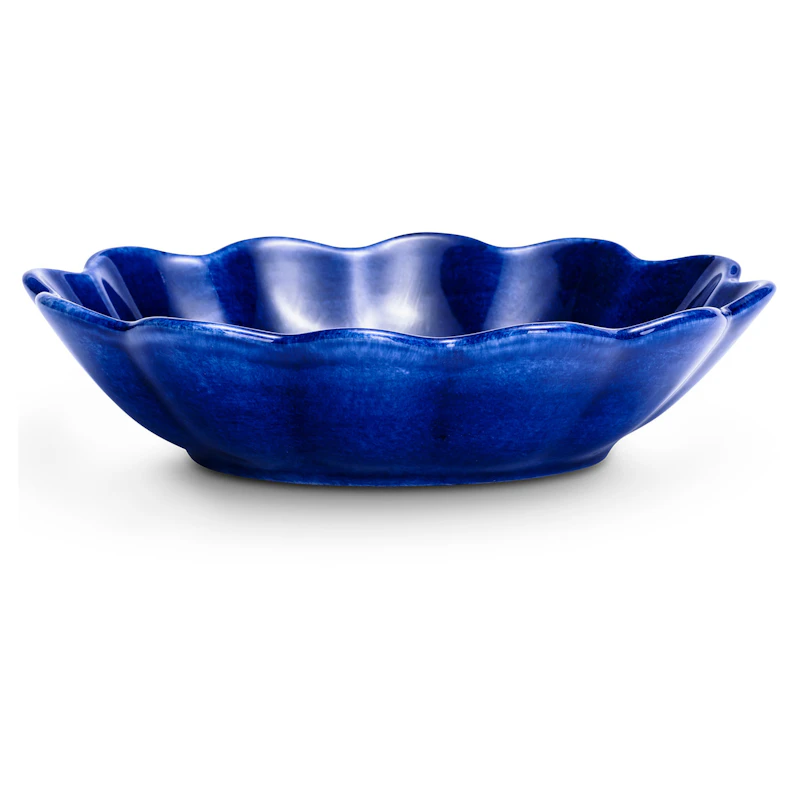 Oyster Schüssel 16x18 cm, Blau