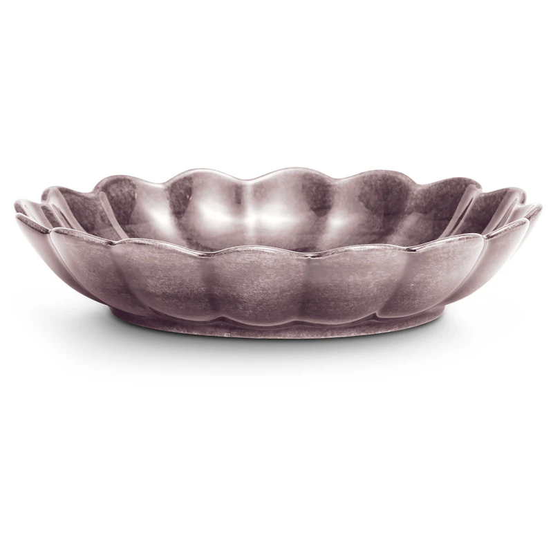 Oyster Schüssel 24 cm, Pflaume
