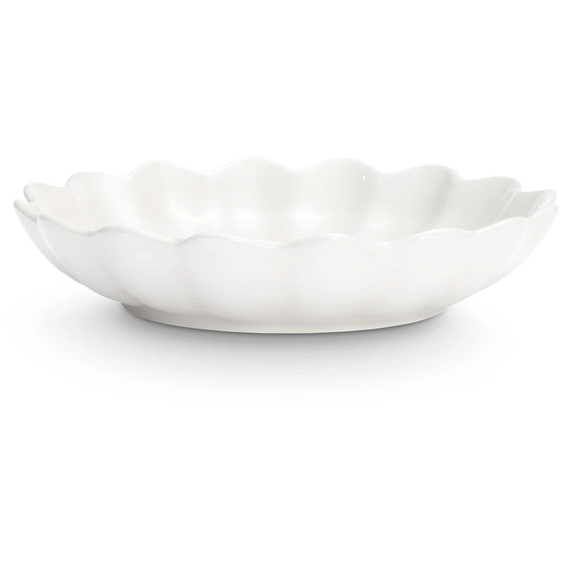 Oyster Schüssel 24 cm, Weiß