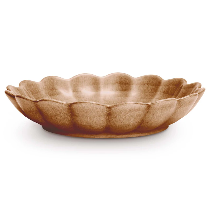 Oyster Schüssel 24 cm, Cinnamon