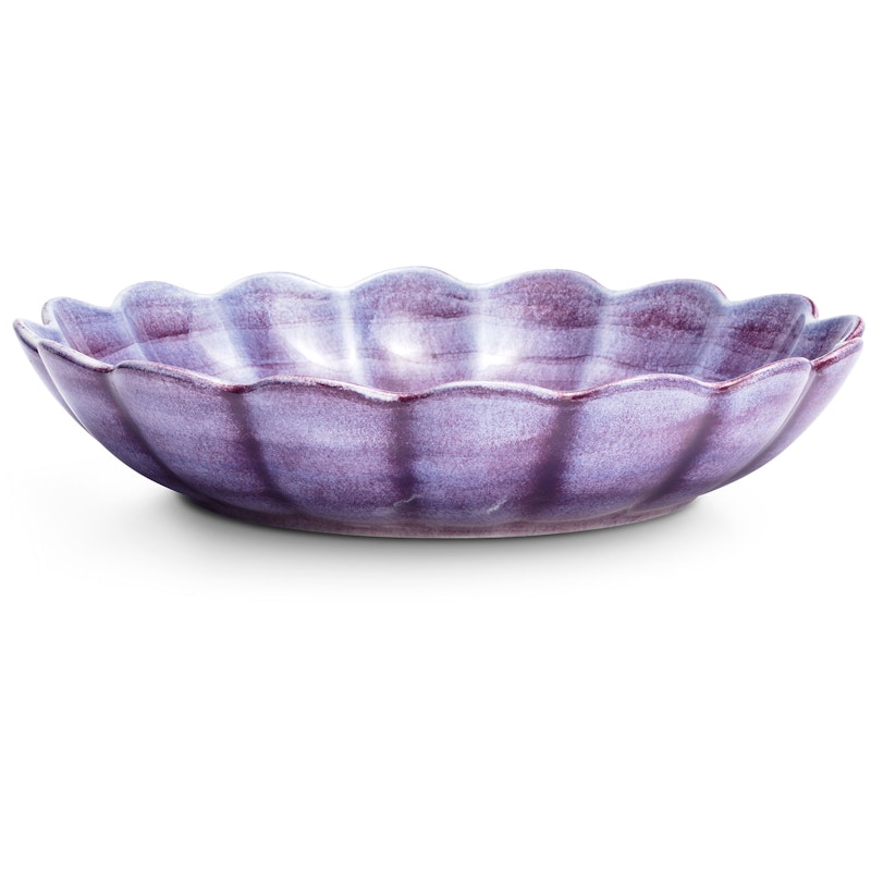 Schale Basic Oyster Groß Ø 31 cm, Violett