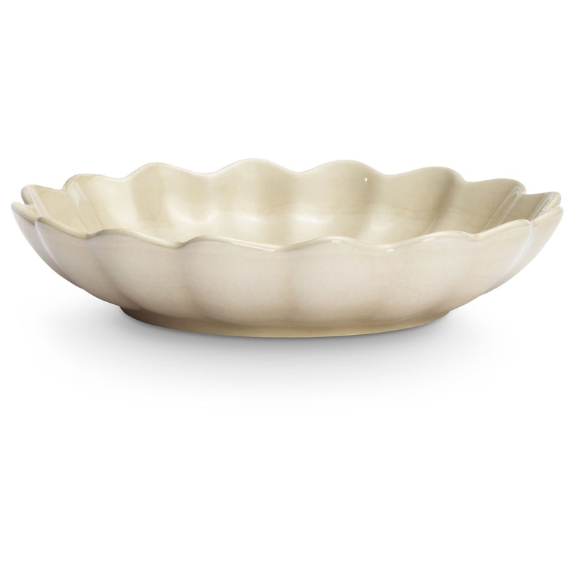 Schale Basic Oyster Medium Ø 24 cm, Sand