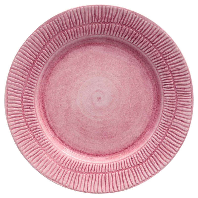 Stripes Teller 28 cm, Rosa