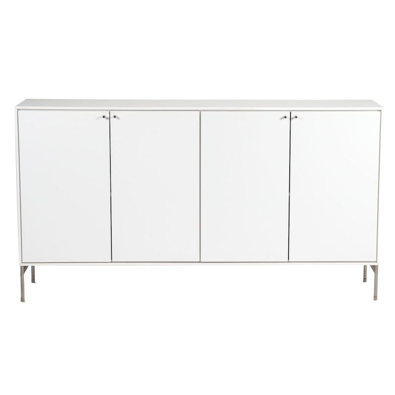 Volt Sideboard bedeckte türen, Weiß