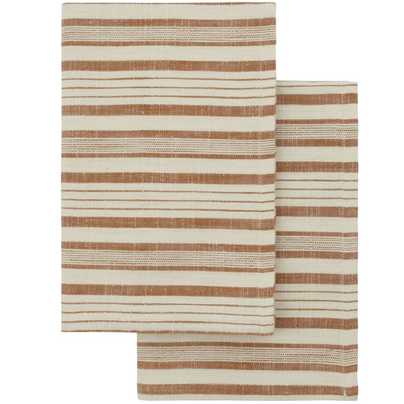 Geschirrtuch 50x70 cm 2-er Set, Terracotta